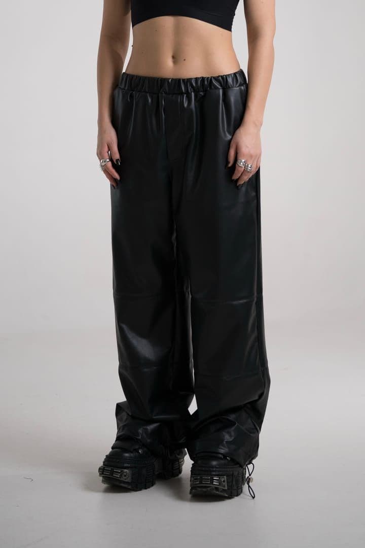 Pantaloni baggy cu tiv reglabil